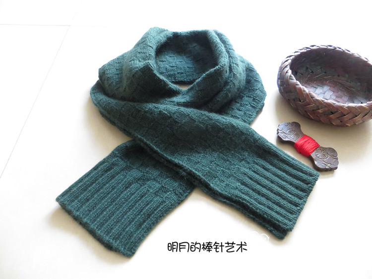 爱意浓(仿lv围巾 真人秀 零基础视频)_编织博客