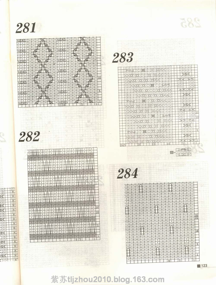 Knitting patterns---棒针花样专辑（2） - 紫苏 - 紫苏的博客