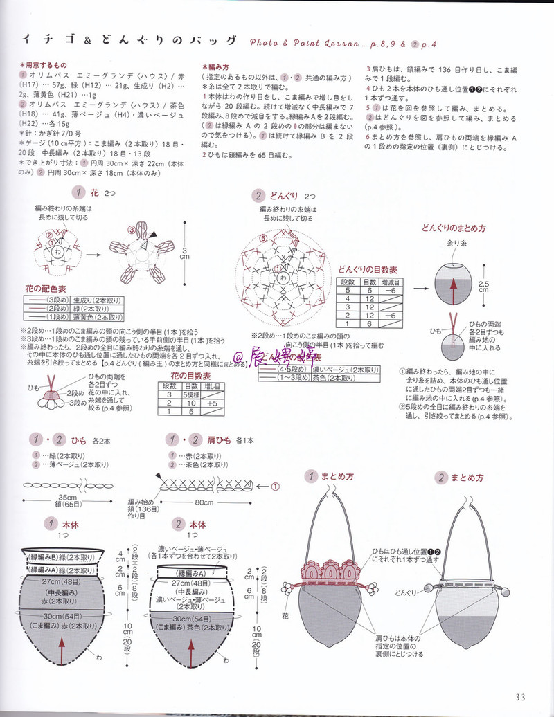 展娉婷：カンタン! かぎ針編み 子供が喜ぶ! キッズバッグ (アサヒオリジナル) - 展娉婷 - 展娉婷的钩针世界