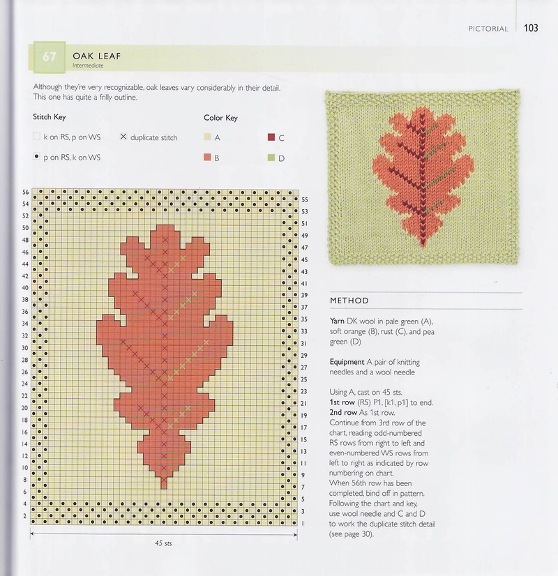 75 FLORAL BLOCKS TO KNIT   75个花块编织 - 编织幸福 - 编织幸福的博客
