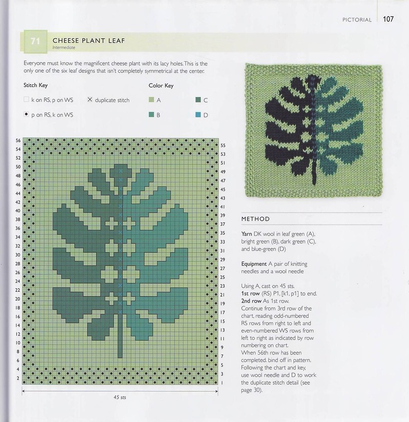 75 FLORAL BLOCKS TO KNIT   75个花块编织 - 编织幸福 - 编织幸福的博客