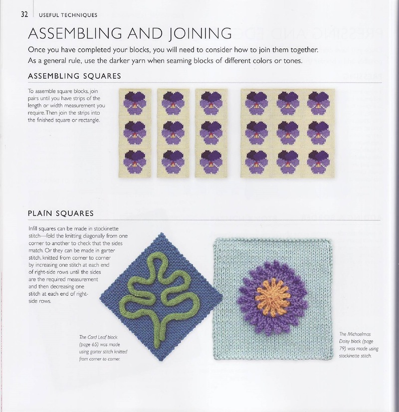 75 FLORAL BLOCKS TO KNIT   75个花块编织 - 编织幸福 - 编织幸福的博客