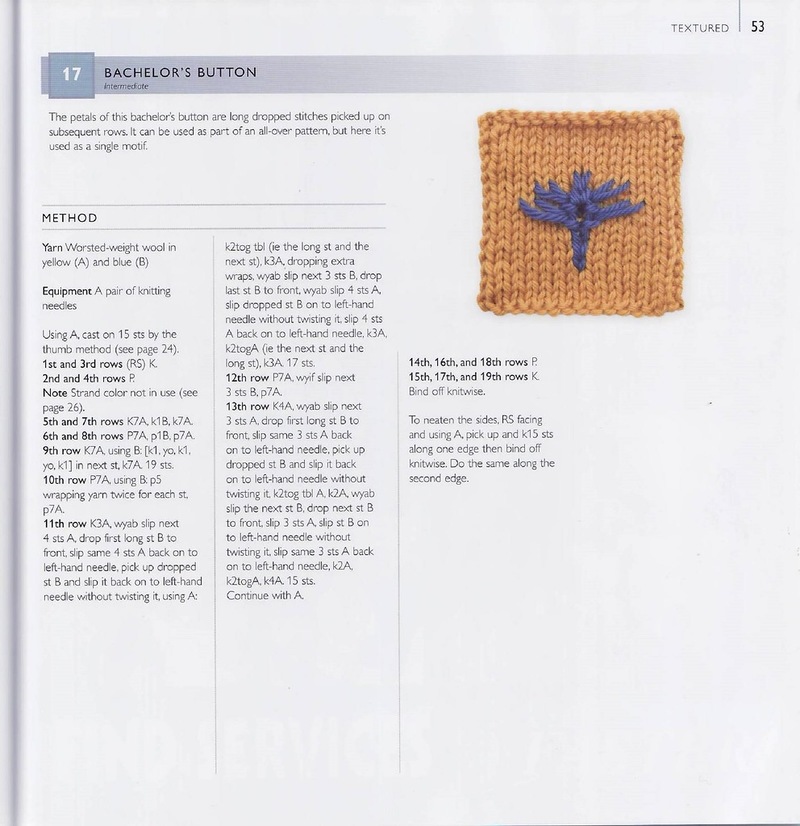 75 FLORAL BLOCKS TO KNIT   75个花块编织 - 编织幸福 - 编织幸福的博客