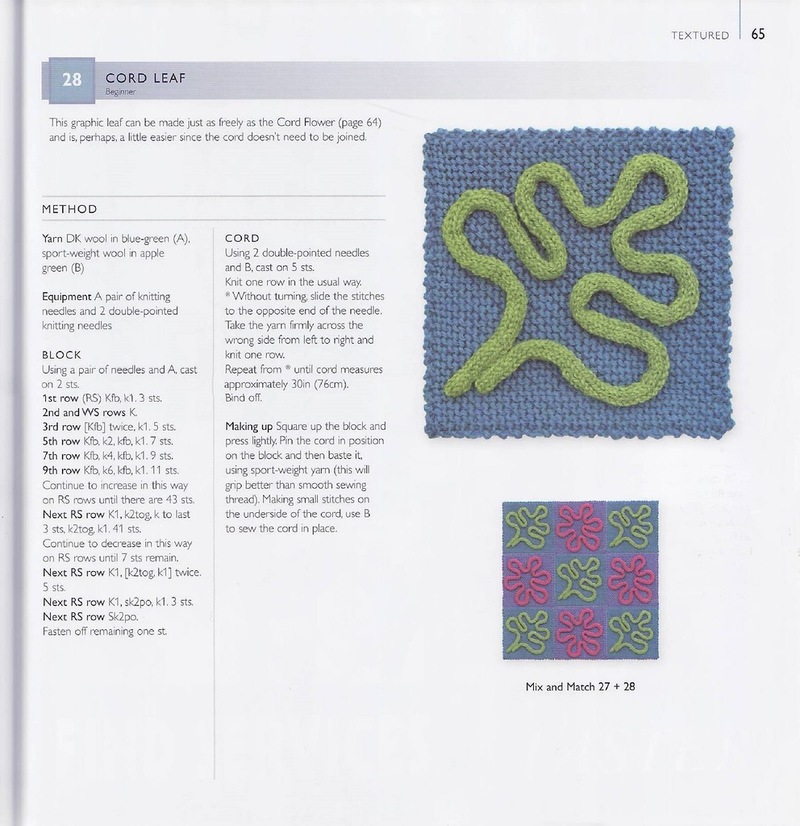 75 FLORAL BLOCKS TO KNIT   75个花块编织 - 编织幸福 - 编织幸福的博客