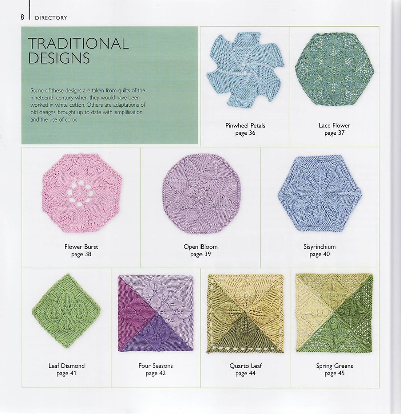 75 FLORAL BLOCKS TO KNIT   75个花块编织 - 编织幸福 - 编织幸福的博客