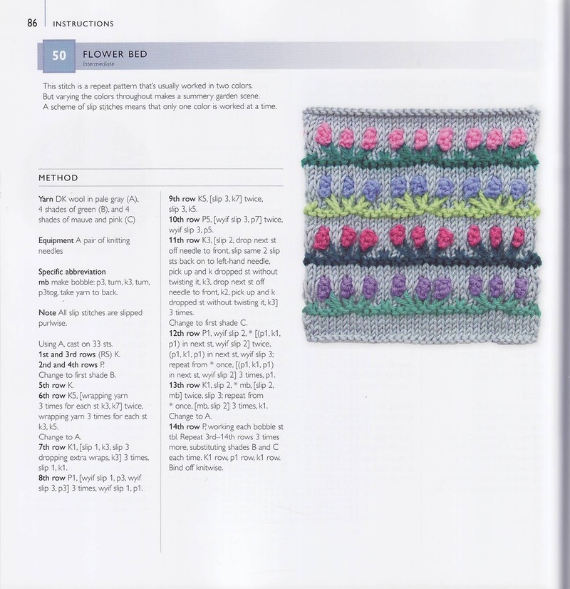75 FLORAL BLOCKS TO KNIT   75个花块编织 - 编织幸福 - 编织幸福的博客