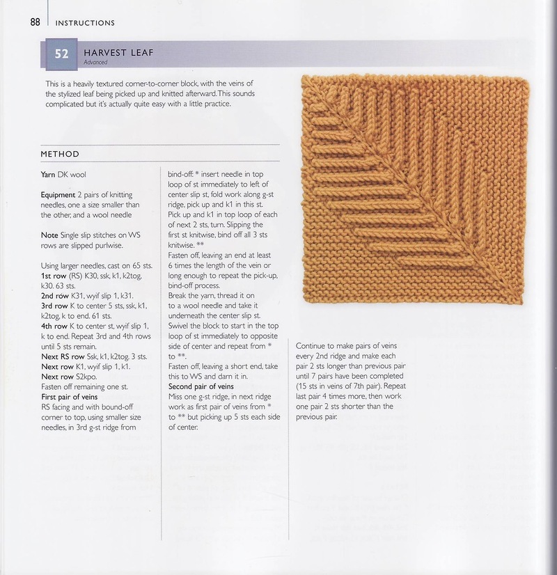 75 FLORAL BLOCKS TO KNIT   75个花块编织 - 编织幸福 - 编织幸福的博客