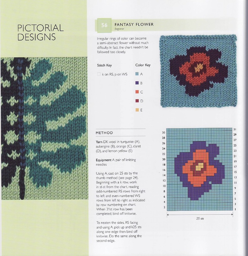 75 FLORAL BLOCKS TO KNIT   75个花块编织 - 编织幸福 - 编织幸福的博客
