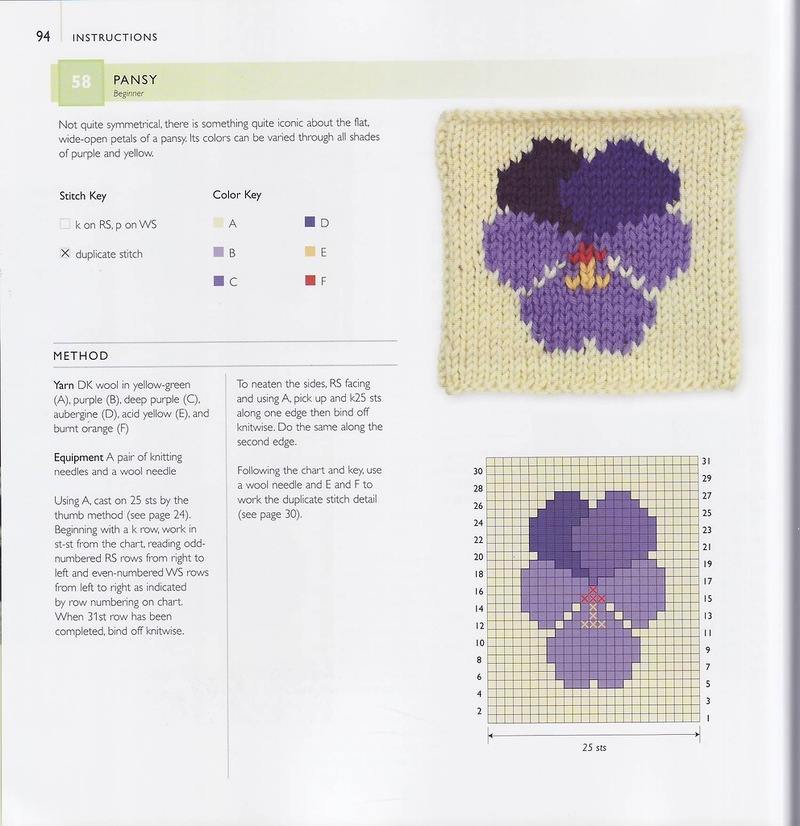 75 FLORAL BLOCKS TO KNIT   75个花块编织 - 编织幸福 - 编织幸福的博客