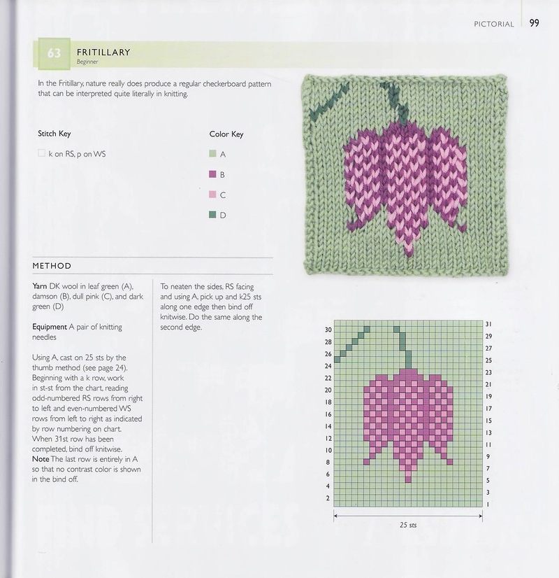 75 FLORAL BLOCKS TO KNIT   75个花块编织 - 编织幸福 - 编织幸福的博客