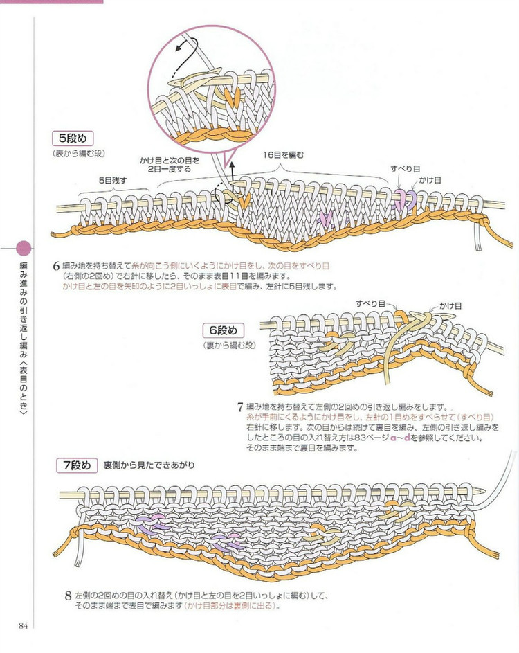 日文 棒针编织基础大全  (2) - 紫苏 - 紫苏的博客