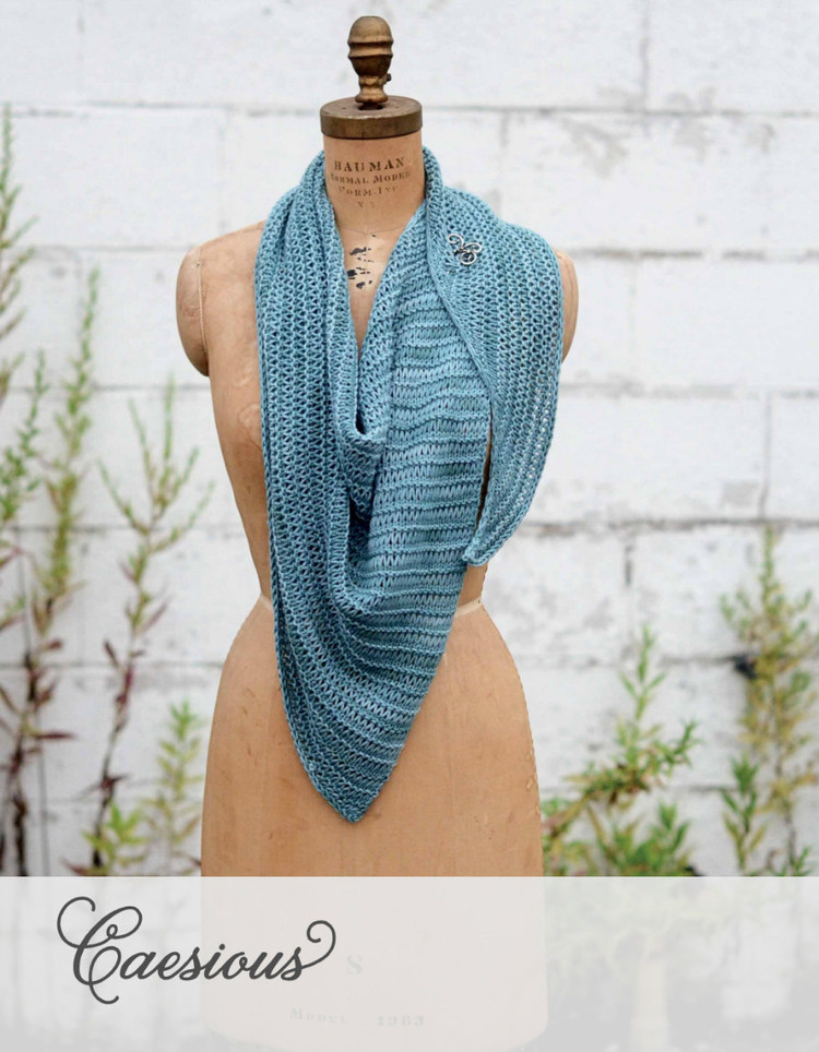 Curls: Versatile, Wearable Wraps to Knit at Any Gauge - 轻描淡写 - 轻描淡写