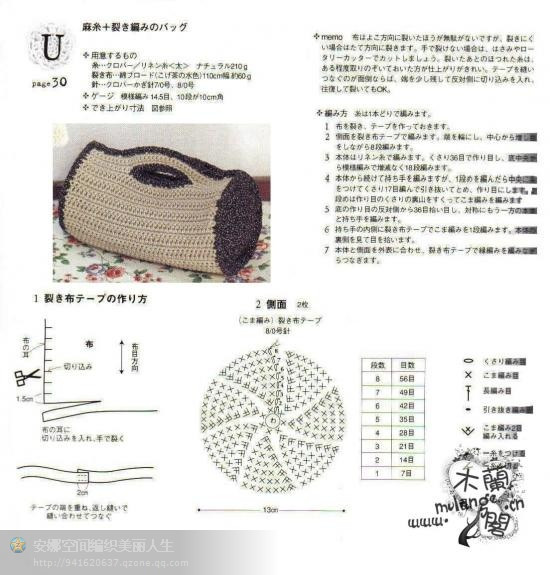 安娜作品----我一天钩起的包包加图解 - 王安娜 - 王安娜的博客