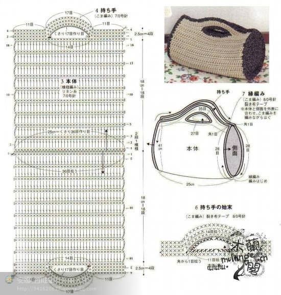 安娜作品----我一天钩起的包包加图解 - 王安娜 - 王安娜的博客
